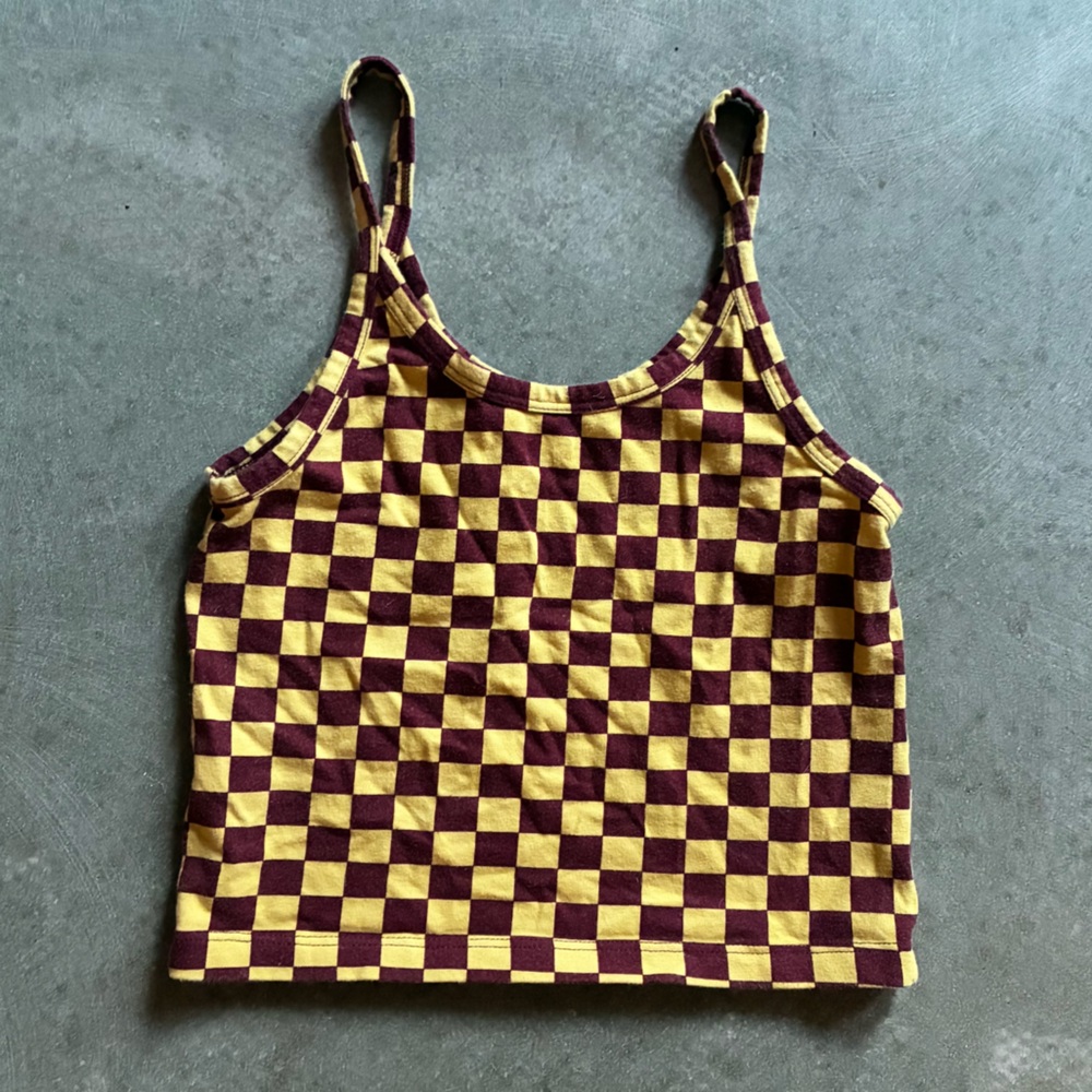 ARQ Checkered camisole
